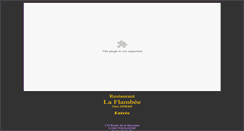 Desktop Screenshot of la-flambee-toulouse.com